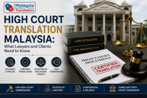 High Court Translation Malaysia: What Lawyers and Clients Need to Know