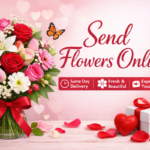 Flower Delivery Shop OyeGifts for Sending Romantic and Fresh Flower Bouquets