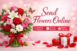 Flower Delivery Shop OyeGifts for Sending Romantic and Fresh Flower Bouquets