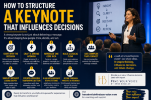 Structure a Keynote That Influences Decisions