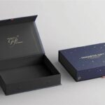 Magnetic closure rigid boxes