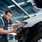 What makes auto body repair in Long Beach look factory new, even on older cars