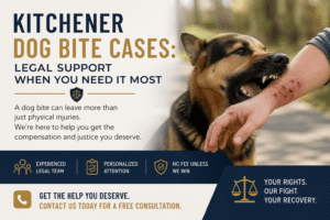 Kitchener Dog Bite Cases: Legal Support When You Need It Most