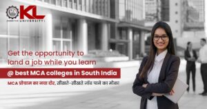 Get the opportunity to land a job while you learn @ best MCA colleges in South India
