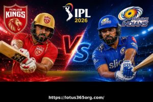 PBKS vs MI IPL 2026 Match Preview: Big Clash, Key Players & How to Get Started with Lotus 365 Login 1 PBKS vs MI IPL 2026 Match Preview: Big Clash, Key Players & How to Get Started with Lotus 365 Login