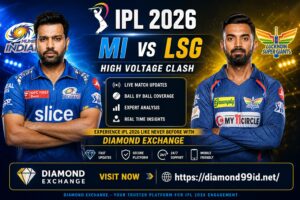 MI vs LSG IPL 2026: A High-Intensity Clash Powered by Diamond Exchange Insights