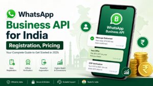 WhatsApp Business API for India: Registration, Pricing (2026 Guide)