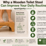 Why a Wooden Toilet Stool Can Improve Your Daily Routine