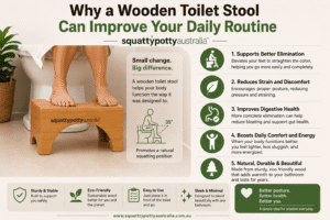 Why a Wooden Toilet Stool Can Improve Your Daily Routine