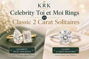 Celebrity Toi et Moi Rings vs Classic 2 Carat Solitaires