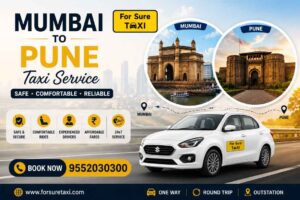 Mumbai To Pune Taxi Service – Affordable & Comfortable Cab Booking (2026)