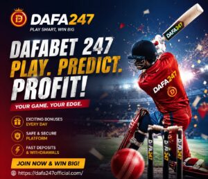 Dafabet 247 is the best online betting and casino platform for Indian players