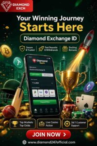 Diamond 247 – India’s Trusted Platform for Online Cricket Betting and Exchange IDs