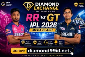 RR vs GT IPL 2026: Diamond Exchange Prediction, Match Preview, Playing XI & Winning Chances