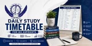 Daily Study Timetable for IAS Aspirants