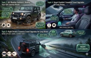 All-Weather Explorers: Making Your SUV Journey-Ready