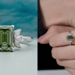 Nature Inspired Green Diamond Ring Designs