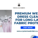 Premium Wedding Dress Cleaning for Long-Lasting Fabric Protection