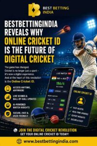 BestBettingIndia Reveals Why Online Cricket ID Is the Future of Digital Cricket 1 BestBettingIndia Reveals Why Online Cricket ID Is the Future of Digital Cricket