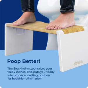 Why a Folding Toilet Stool Makes Bathroom Use More Natural