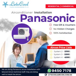 Panasonic Cooling Solutions – Installation SG