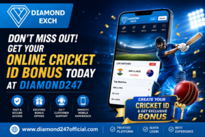 Don’t Miss Out! Get Your Online Cricket ID Bonus Today at Diamond 247