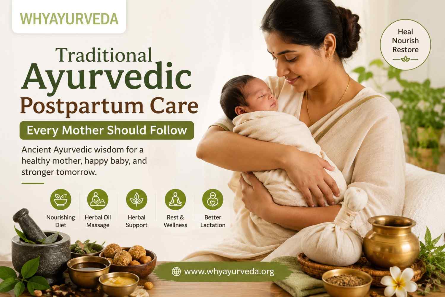 Ayurvedicpostpartumcarefornewmother