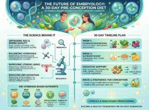 The Future of Embryology: A 30-Day Pre-Conception Diet: Evidence-Based Nutrition for Aspiring Parents 1 The Future of Embryology: A 30-Day Pre-Conception Diet: Evidence-Based Nutrition for Aspiring Parents