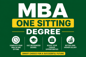 How MBA One Sitting Degree Helps Working Professionals Become Future Business Leaders