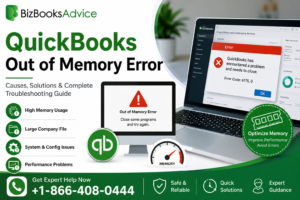 QuickBooks Out of Memory Error: Simple Solutions to Restore Performance