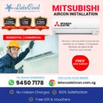 mitsubishi aircon installation