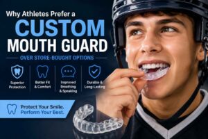 Why Athletes Prefer a Custom Mouth Guard Over Store-Bought Options 1 Why Athletes Prefer a Custom Mouth Guard Over Store-Bought Options