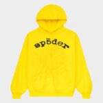 Yellow Sp5der Legacy Hoodie