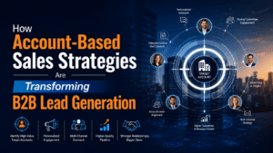 How Account-Based Sales Strategies Are Transforming B2B Lead Generation 1 How Account-Based Sales Strategies Are Transforming B2B Lead Generation