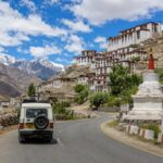 Spiti Valley mountain road India