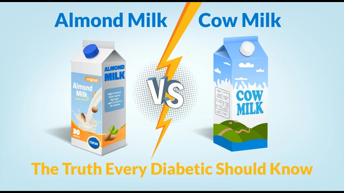 Almond Milk vs Cow Milk