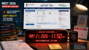 NEET 2026 Re-exam Address & Exam City Update: Last Date is May 21! 1 NEET 2026 Re-exam Address & Exam City Update: Last Date is May 21!