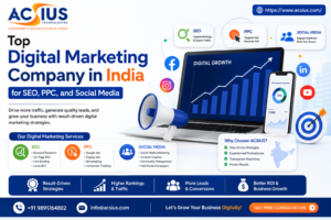 Top Digital Marketing Company in India for SEO, PPC, and Social Media