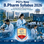 PCI’s New B.Pharm Syllabus 2026: Transforming Pharmacy Education at IQ City pharmacy college Durgapur