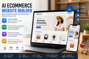 AI Ecommerce Website Builder for Modern Online Businesses 1 AI Ecommerce Website Builder for Modern Online Businesses