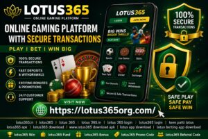 Lotus 365 Online Gaming Platform with Secure Transactions 1 Lotus 365 Online Gaming Platform with Secure Transactions