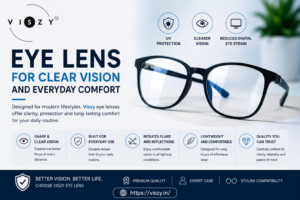 How the Right Eye Lens Improves Daily Comfort, Style, and Vision Quality