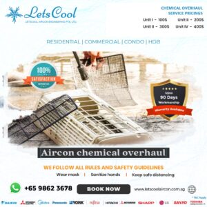When do I need an aircon chemical overhaul?
