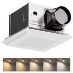 Exhaust Fan with Light Bathroom Ideas for Better Comfort & Style