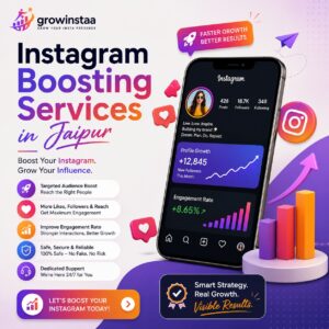 Growinstaa-Instagram Boosting Services in Jaipur