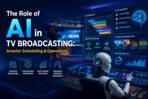 The Role of AI in TV Broadcasting: Smarter Scheduling & Operations