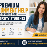 Premium Assignment Help Services for University Students