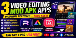 Top 3 must try photo and video editing Mod APK APP 2026 1 Top 3 must try photo and video editing Mod APK APP 2026