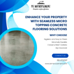 Enhance Your Property with Seamless Micro Topping Concrete Flooring Solutions