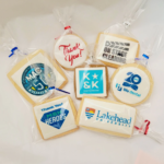 Professional Logo Cookies for Marketing and Brand Recognition